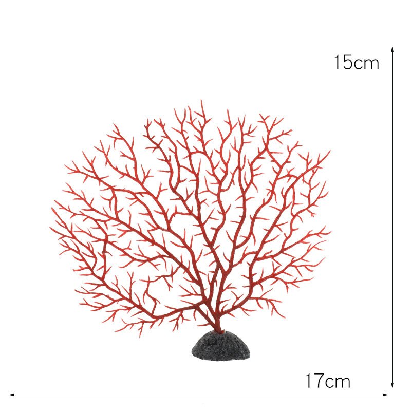 Fishing Fis Tank Landscaping Decor Tree Shape Resi... – Grandado