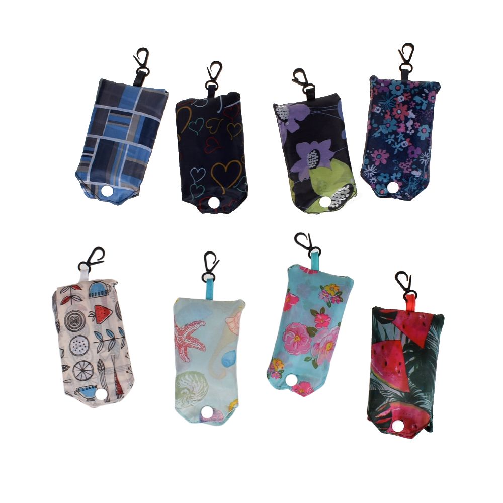 Reusable Shopping Bags Women Foldable Tote Bag Portable Cloth Eco Grocery Bag Folding Large Capacity Handbags