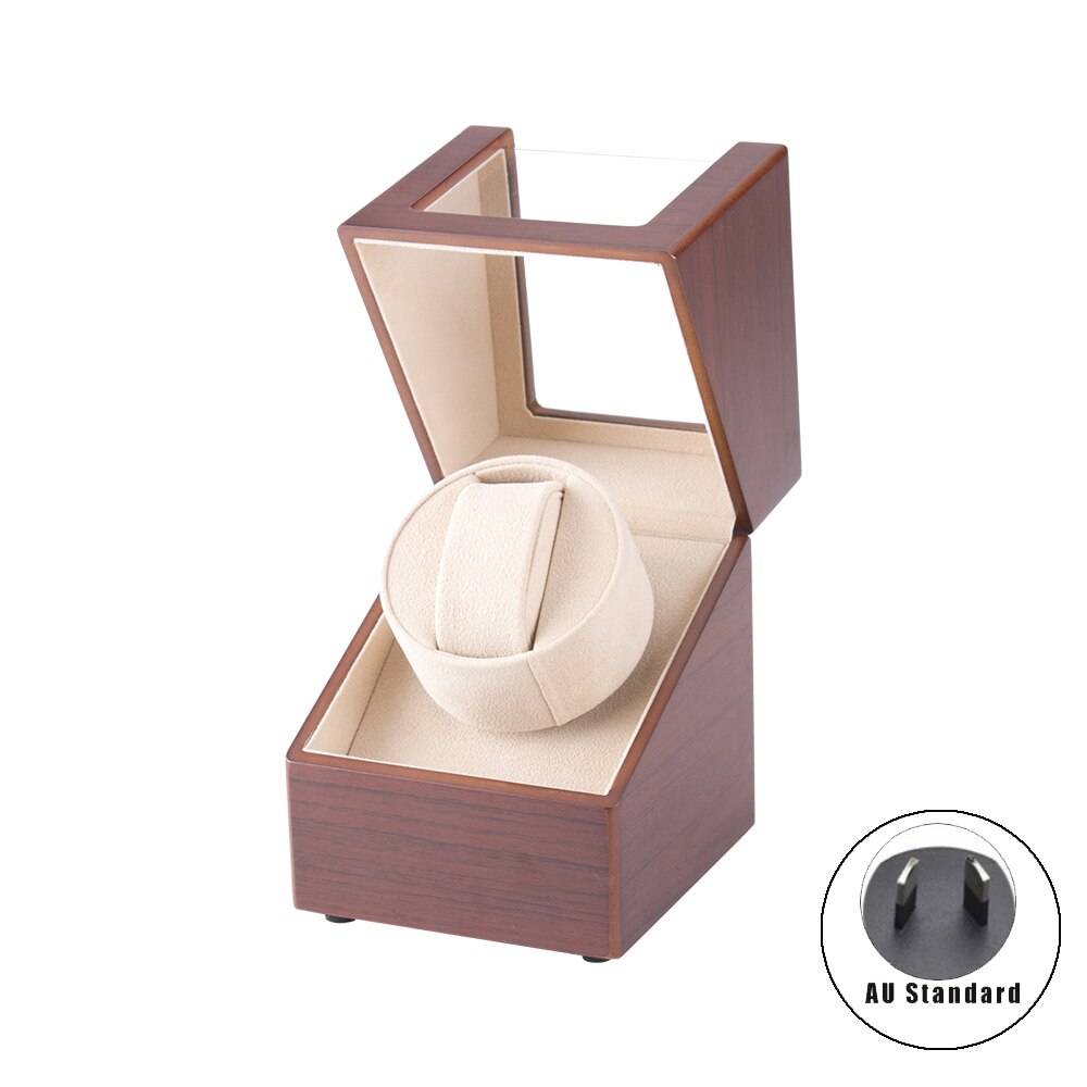 Mdf Horloge Winder Voor Automatische Horloges Horloge Doos: AU Standard
