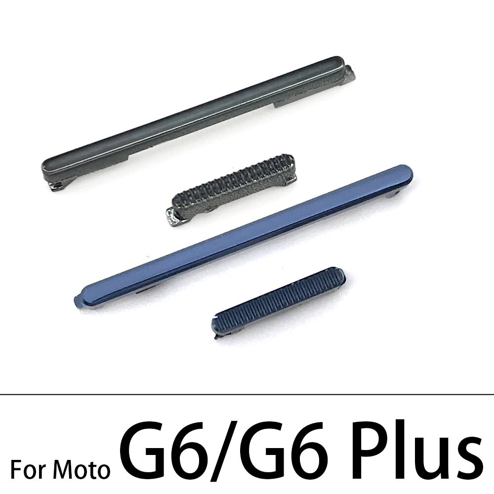 20pcs/lot, Side Power Key + Volume Button For Motorola Moto G6 Play G4 G5 G5S G6 Plus Side Key