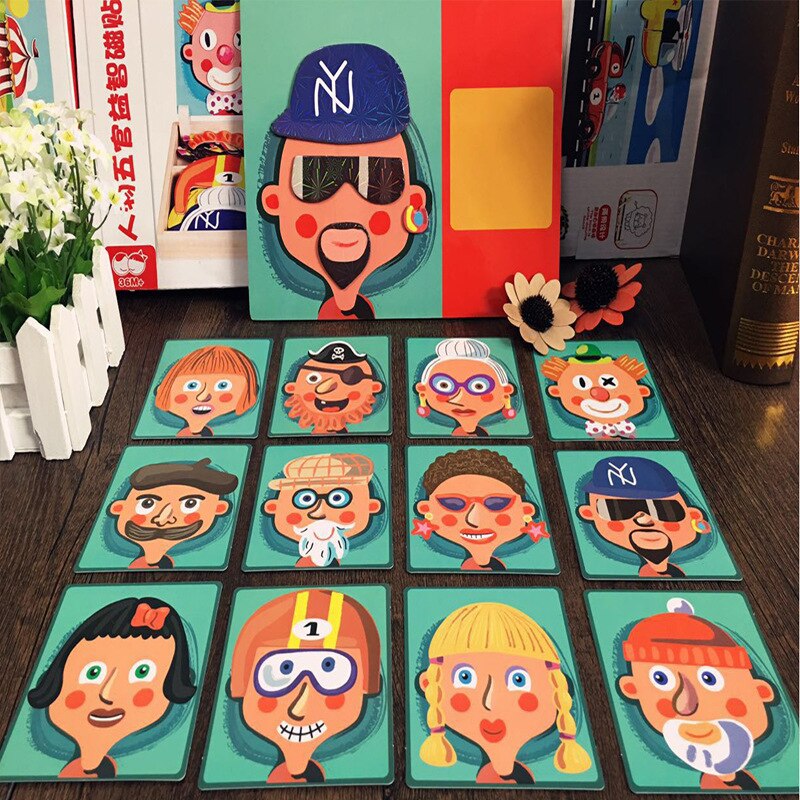 Diversifizierung Cartoon Holz 3D Puzzle Spielzeug für Kinder Pädagogisches Zeichen/Transport/Circu/BuildingToy