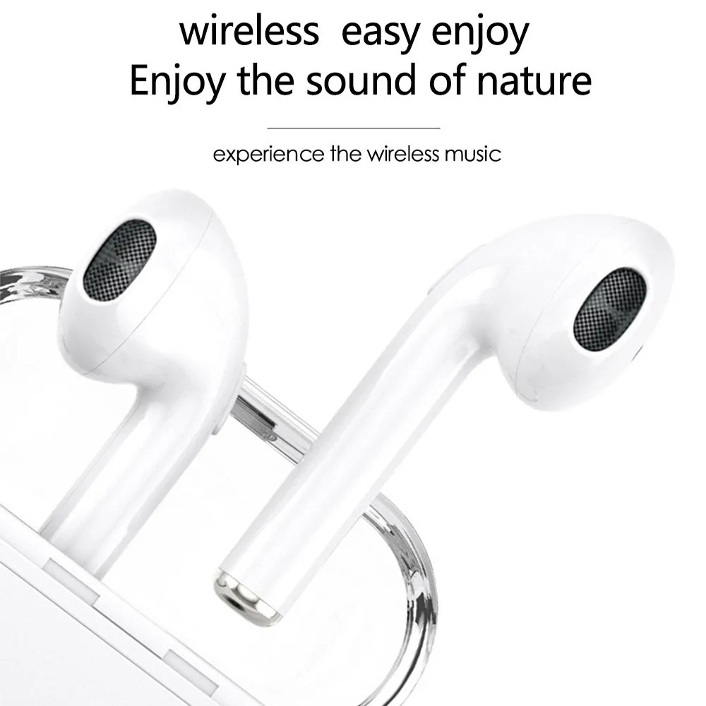 Popular I7tws Wireless Binaural Bluetooth Headset in Ear Earplugs I7 Invisible Mini One Piece