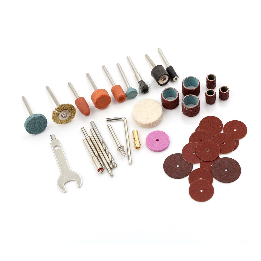 40PCS Mini Electric Drill Grinder Set Rotary Tool Grinding Polishing Accessories: Default Title