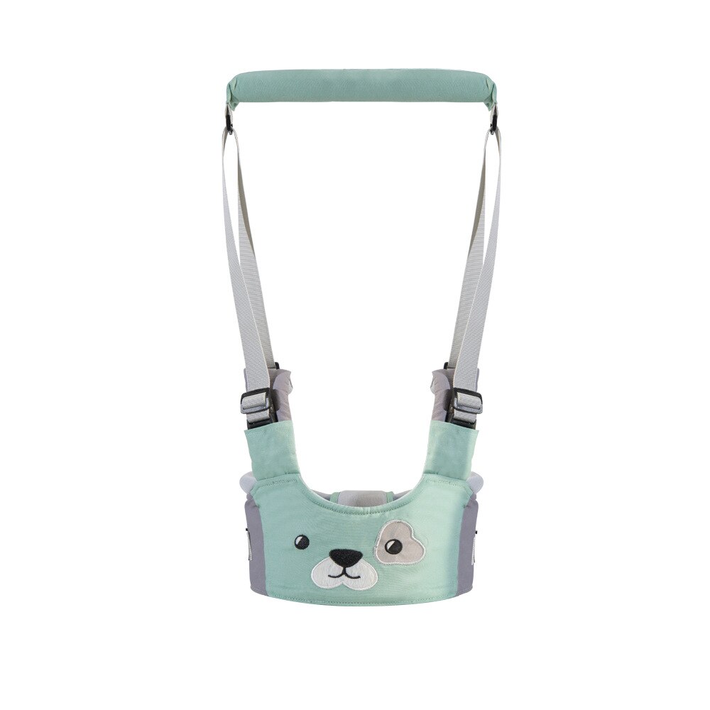 Baby Walking Harness - Handheld Kids Walker Helper - Help Baby Walk - Child Learning Walk Support Assist Trainer Tool: BX37-Green