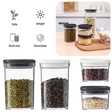 Stackable Food Storage Container Airtight Noodle Box Multigrain Storage Can
