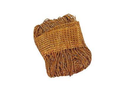 Køkkenvindue dør opdeler drapering dekor valance 1 x 2m strenget gardin skinnende kvast linje gardiner til stuen: Gylden