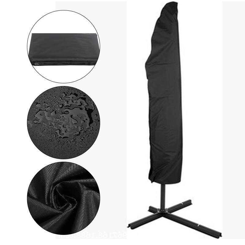 Wodoodporna tkanina 210D Oksford outdoorowa z daszkiem pokrowiec na parasol ogrodowy odporny na warunki atmosferyczne patio parasol przeciwdeszczowy