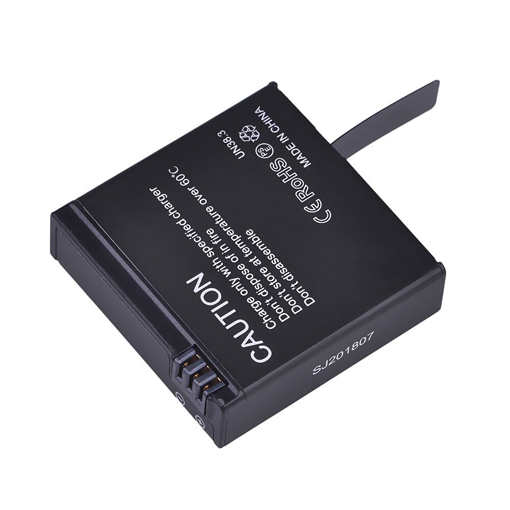 4 pièces 3.8 V D'origine SJCAM SJ8 Batterie 1200 mAh pour SJ8 Pro/SJ8 Plus/SJ8 D'air SJCAM Accessoires de Caméra D'action