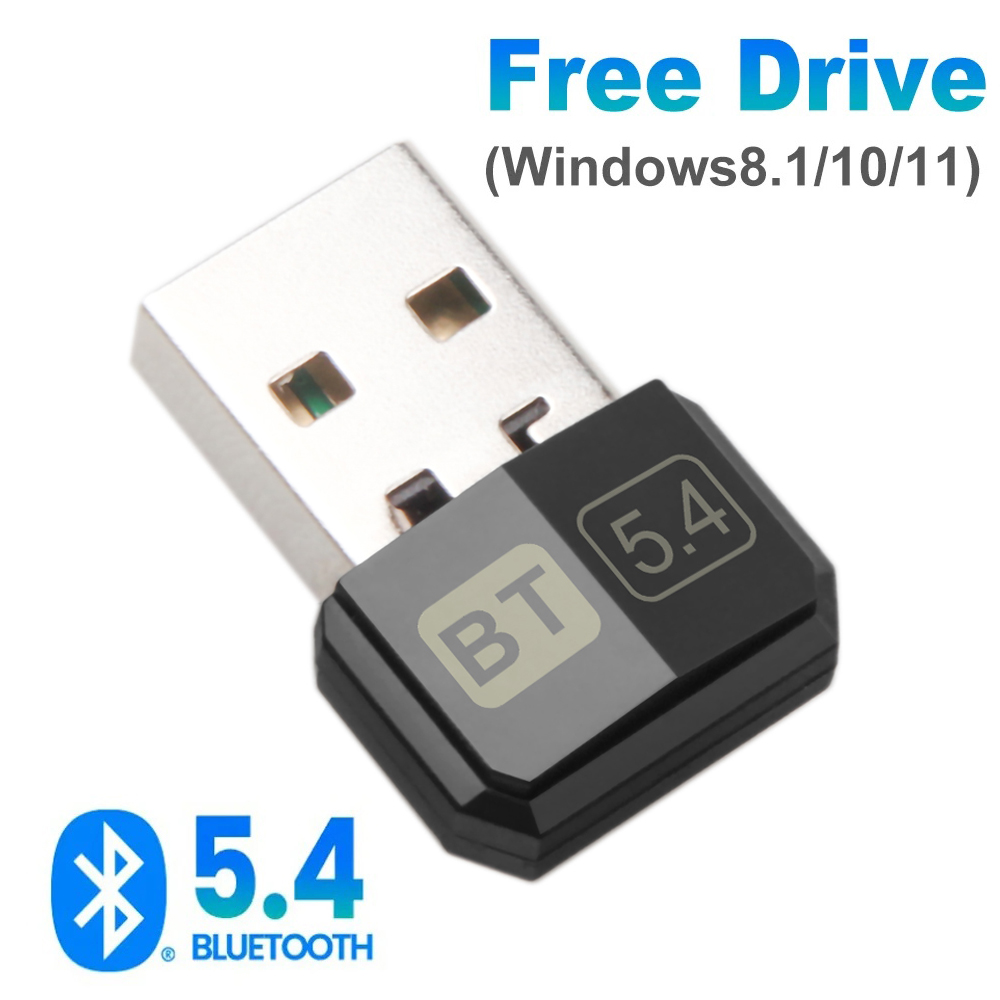Adaptador Dongle USB Bluetooth 5.4 para computadora portátil de escritorio