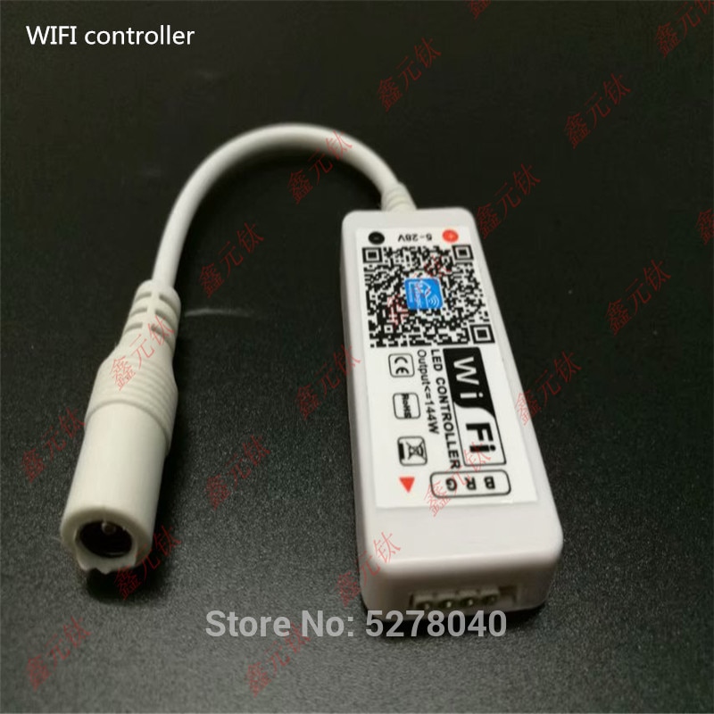 wifi controller RGB RGBW LED strip 4PIN 5p Color bar dimmer modulator dc5-24V 144W 3528/5050