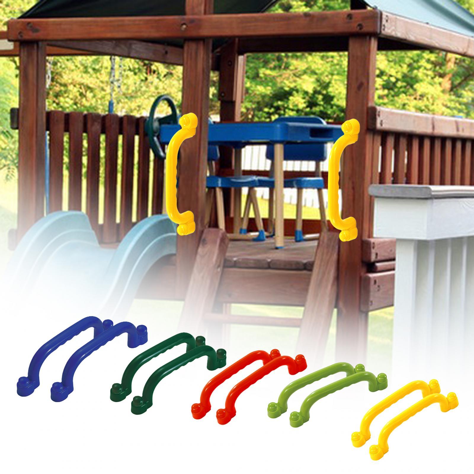 2 pezzi di accessori per parchi giochi multiuso per la casa sull'albero del cortile Swingset