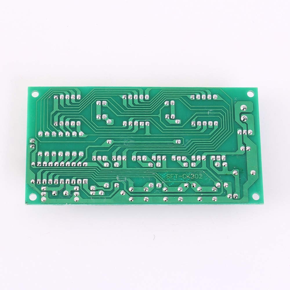 6 Bit DC 6V-12V LED Electronic Clock Module Alarm Clock Countdown Stopwatch Multi-function Digital Electronic Clock Board