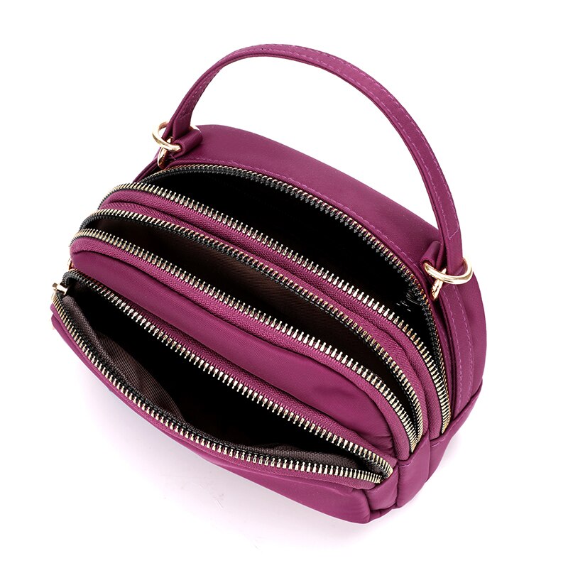 Vrouwen Handtas Composiet Schoudertas Waterdichte Nylon Tas Draagbare Crossbody Bag Mode Wilde Handtas Kitty Portemonnees