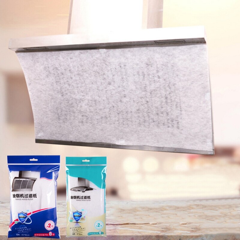 Papel Campana Extractora filtro de aceite de cocina papel transparente absorbente de aceite adhesivo a prueba de aceite 1 Uds