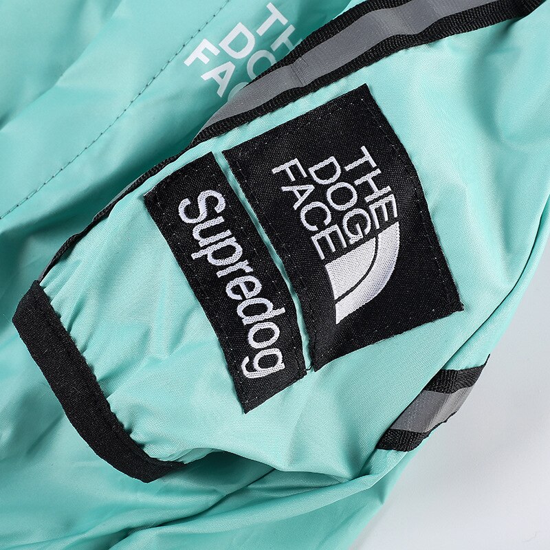 Dog Waterproof Raincoats Dog Clothes Waterproof Raincoat Jumpsuit Reflective Rain Coat Hooded Waterproof Jackets
