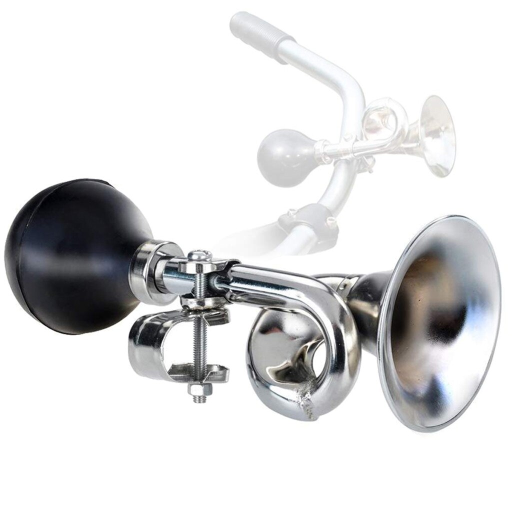 Bicycle Bell Sound bell Bike Cycling Retro Metal Air Horn Hooter Bell Bugle Trumpet Honking Bulb