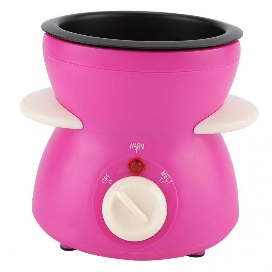 Fondue Pots Electric Chocolate Melting Fondue Pot Butter Cheese Melt Warmer 220-240V fondue