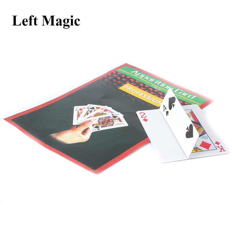 In-Air Ändern Gesicht In 0,1 Sec Karte-Close Up Magic Tricks Magie Requisiten Gimmick Bühne Mentalismus Straße komödie