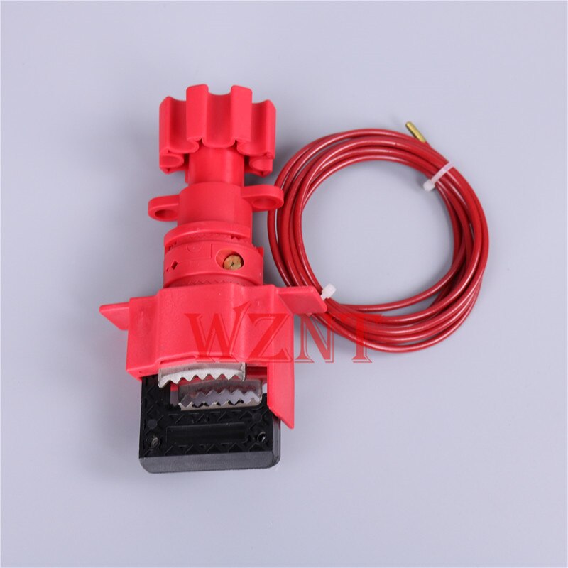 Universal Valve Lockout with Sheathed Cable,Valve Lock Lockout: NTU03