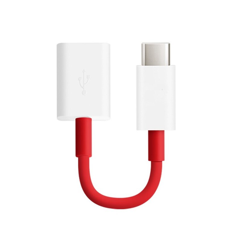 Originele Oneplus Otg Type-C Adapter Kabel Ondersteuning Pen Drive/U Disk/Muis/Game Handvat Voor een Plus 3 3T 5 5 T 6 6 T 7 7 T