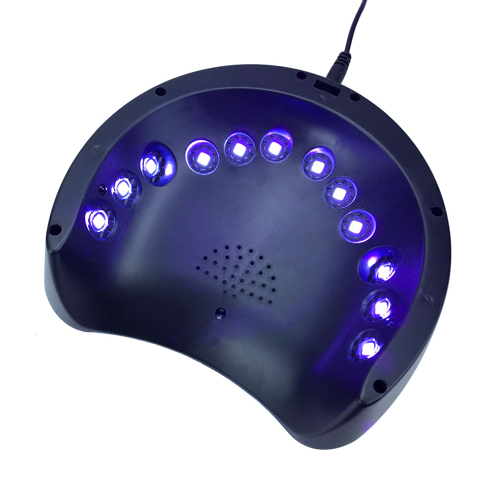 Shells style 36w uv led lampe søm sol lys negletørrer led lampe til negle alle gel polish hærdende power lampara nail art værktøjer  z3