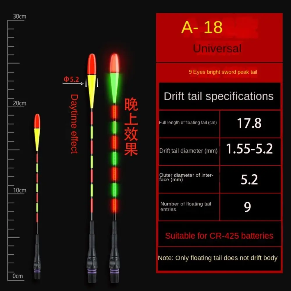 Flotador LED inteligente para pesca nocturna, boya electrónica Ultra sensible, accesorio de pesca al aire libre, superbrillante, novedad: Gris oscuro