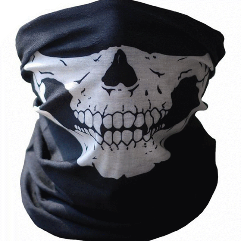 Guantes de esqueleto blanco para Halloween y máscara facial de calavera para adultos, disfraz de terror, , fantasma aterrador, suministros de disfraces para Cosplay