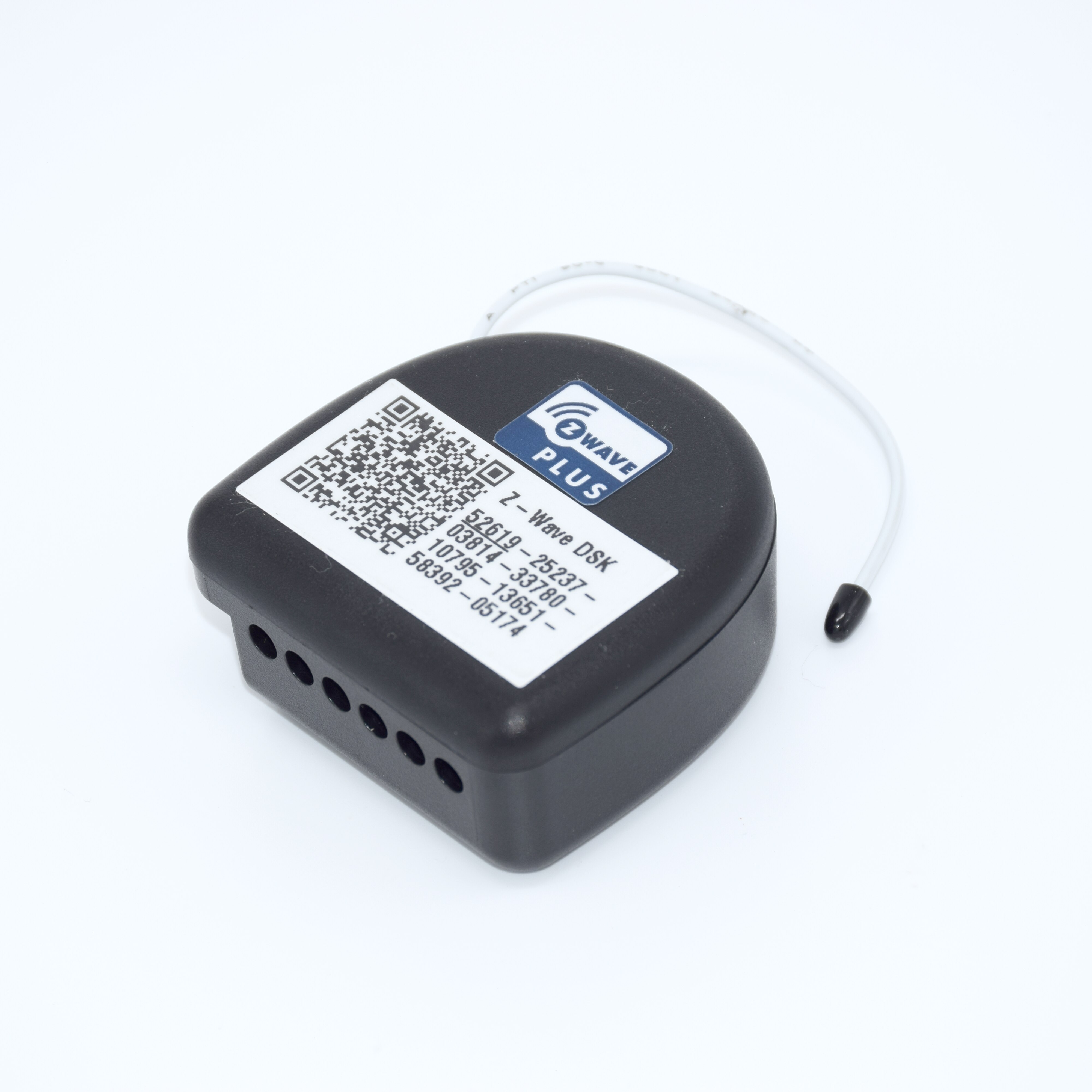 Z-wave plus module d'insertion double relais interrupteur zéro traversée avec fonction de compteur d'énergie, prise en charge SmartStart (remplace le TZ74)