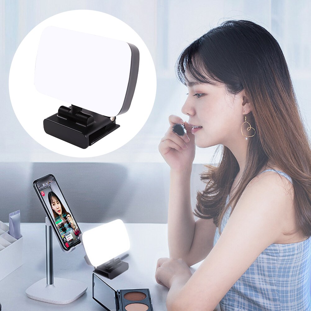 120 LEDs Light Video Conference Lighting Kit Zoom Lighting for Computer with Tripod Stands Computer Desk Light lamp