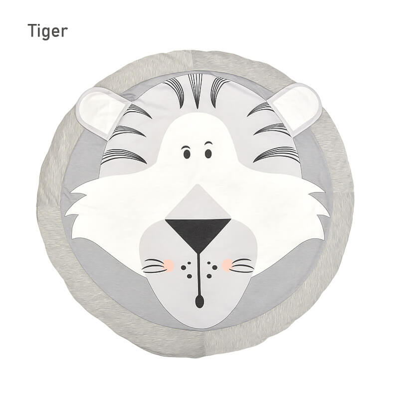 tapis enfant d’eveil bebe tapis de jeu pour bébé jeux enfants tapis de priere islam enfant interactif rond enfant: Tiger