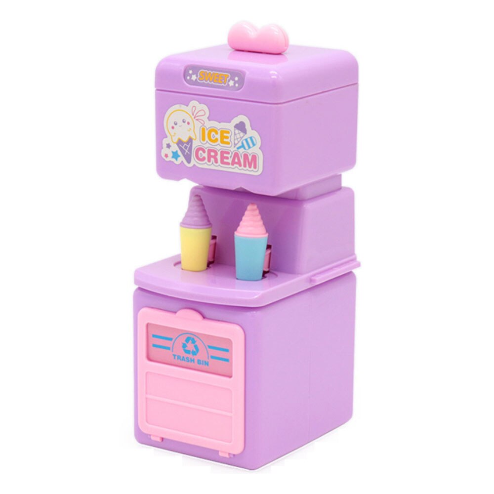 Children Play House Toy Simulation Ice Cream Machine Simulation Dessert Children Fun Cartoon Toy Student