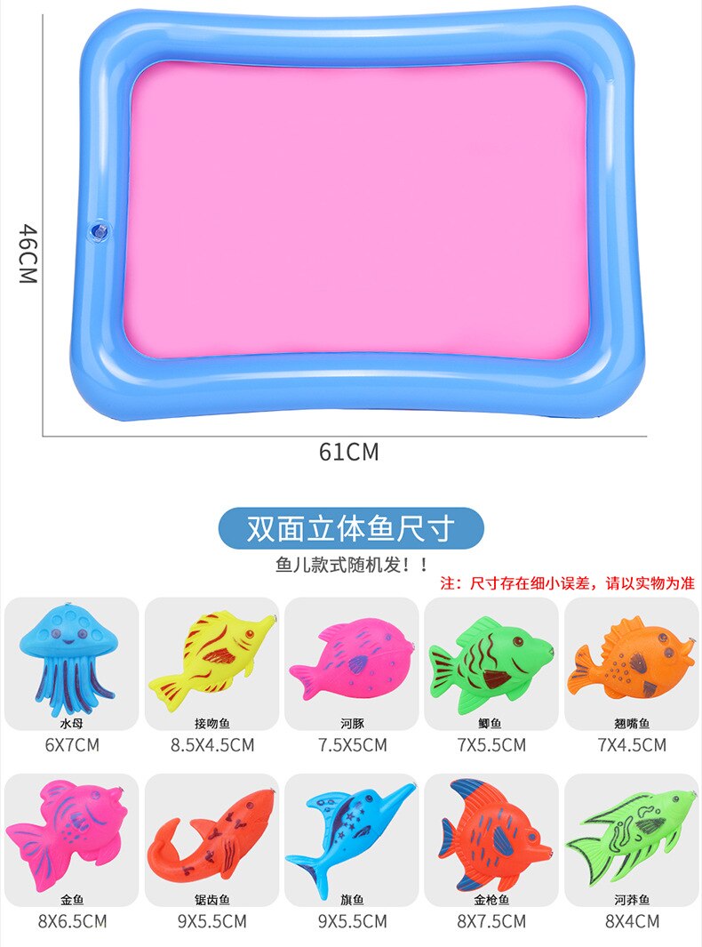 26 impostato di bambini del giocattolo di pesca magnetica piscina bambino1 2 di età del bambino beneficio intelligenza asta della ragazza del ragazzo di compleanno di natale regalo