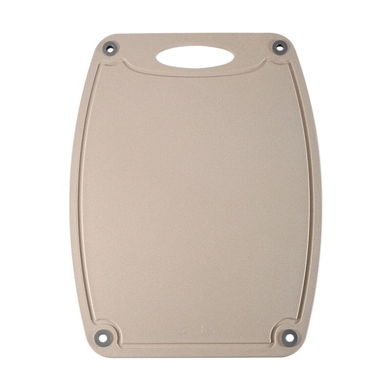 Wheat straw chopping board block: Blue / middle