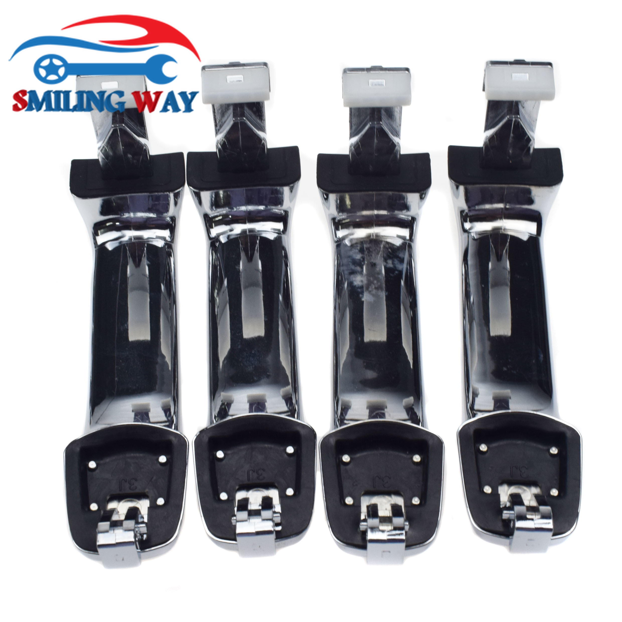 Chrome Front Rear	Left Right LH RH Outside Exterior Door Handle For Hyundai Veracruz 3.8L V6 2007