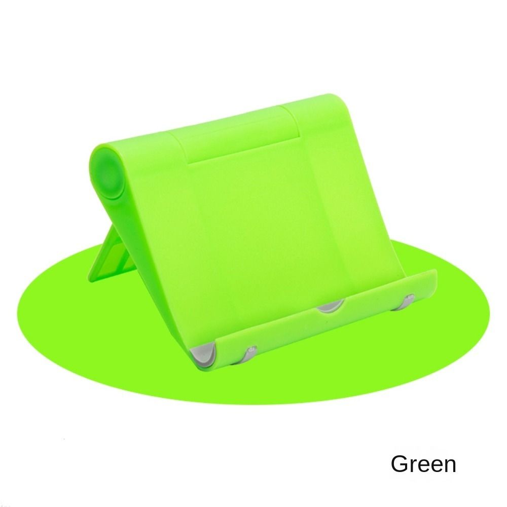 Soporte plegable ajustable para teléfono de escritorio, soporte de escritorio antideslizante, soporte de montaje para mesa de escritorio, accesorios universales, soporte para teléfono de escritorio: Azul cielo