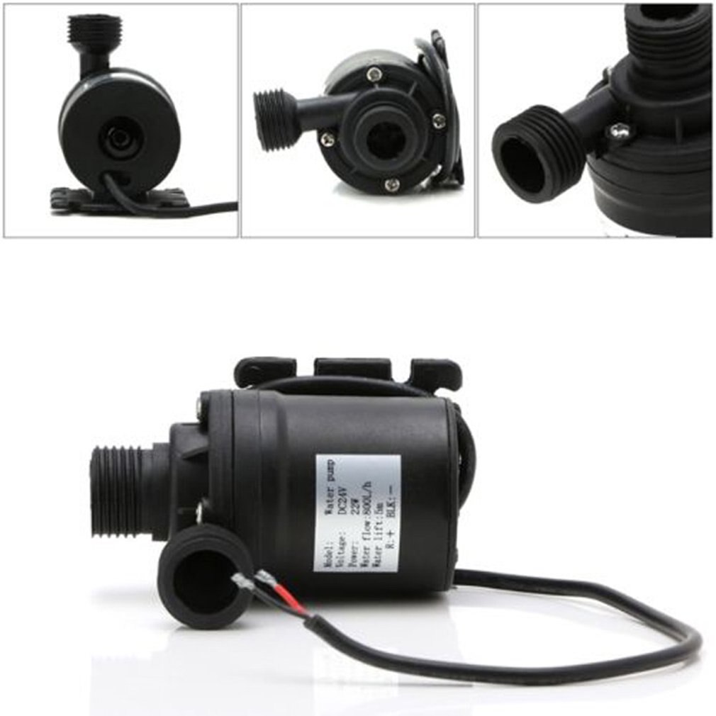 12V 24V Mini Micro Brushless Submersible Motor Water Pump Ultra Quiet Lift Submersible Circulation Waterproof Water Pumps