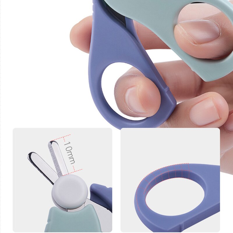 Born nagelklippare säker abs bärbar nagelklippare babyhälsovårdssats babyvårdsprodukter pincett nagelfil för barn barn