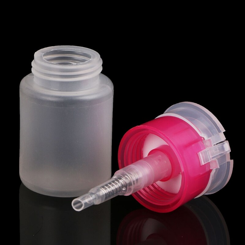 70 Ml Lege Pomp Dispenser Huid Lotion Container Manicure Vloeibare Gel Polish Remover Make-Up Remover Schone Fles Nail Art Tool