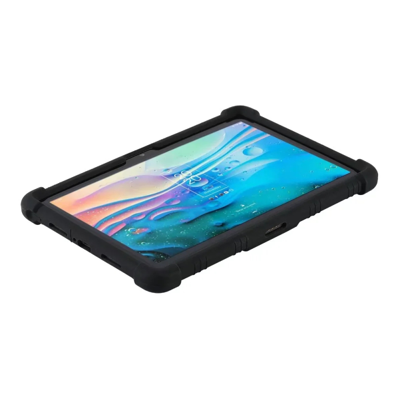 til tcl fanen 10s 9080g veske tcl 10 9081x 10.1 tommers nettbrett silikon veske stativ beskyttende deksel bak softshell alt inkludert