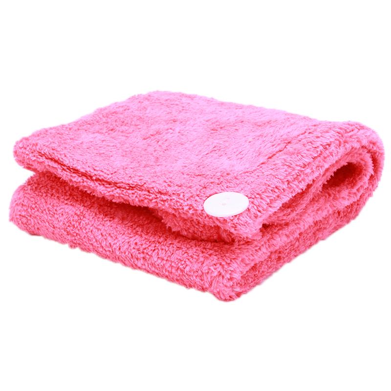 Magische haardrooghanddoek effen kleur universeel goedkoop snel drogend microvezel badkapje muts handdoeken  gi679579