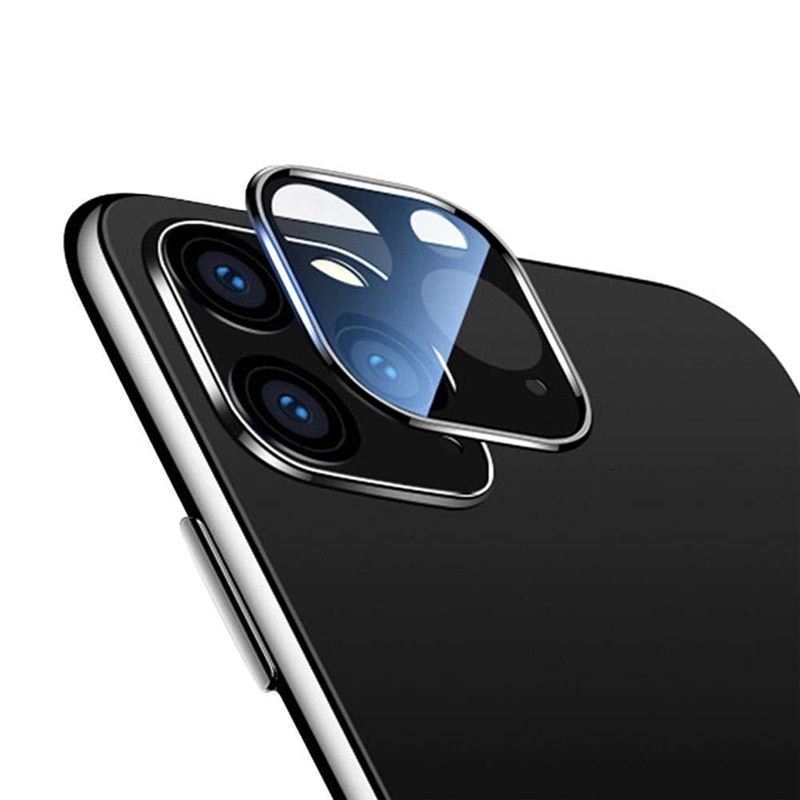 Metall Rahmen Glas Objektiv Protector für IPhone 11 Pro Max 11Pro Handy Kamera Zurück Objektiv Stoßstange Webcam Abdeckung zubehör