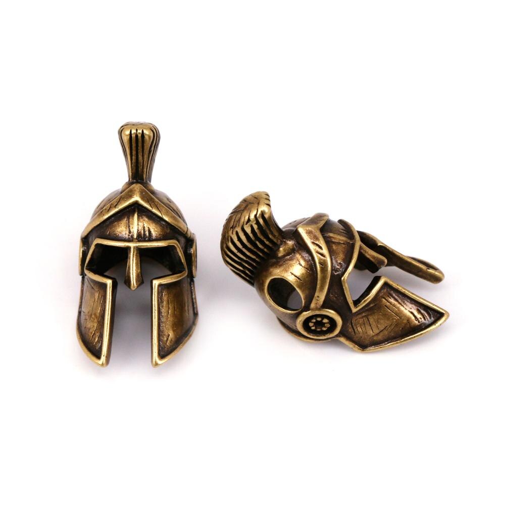 Spartan Helm Kraal Antieke Kleur voor Paracord Armband Sleutelhanger of DIY Lanyard Maken: B