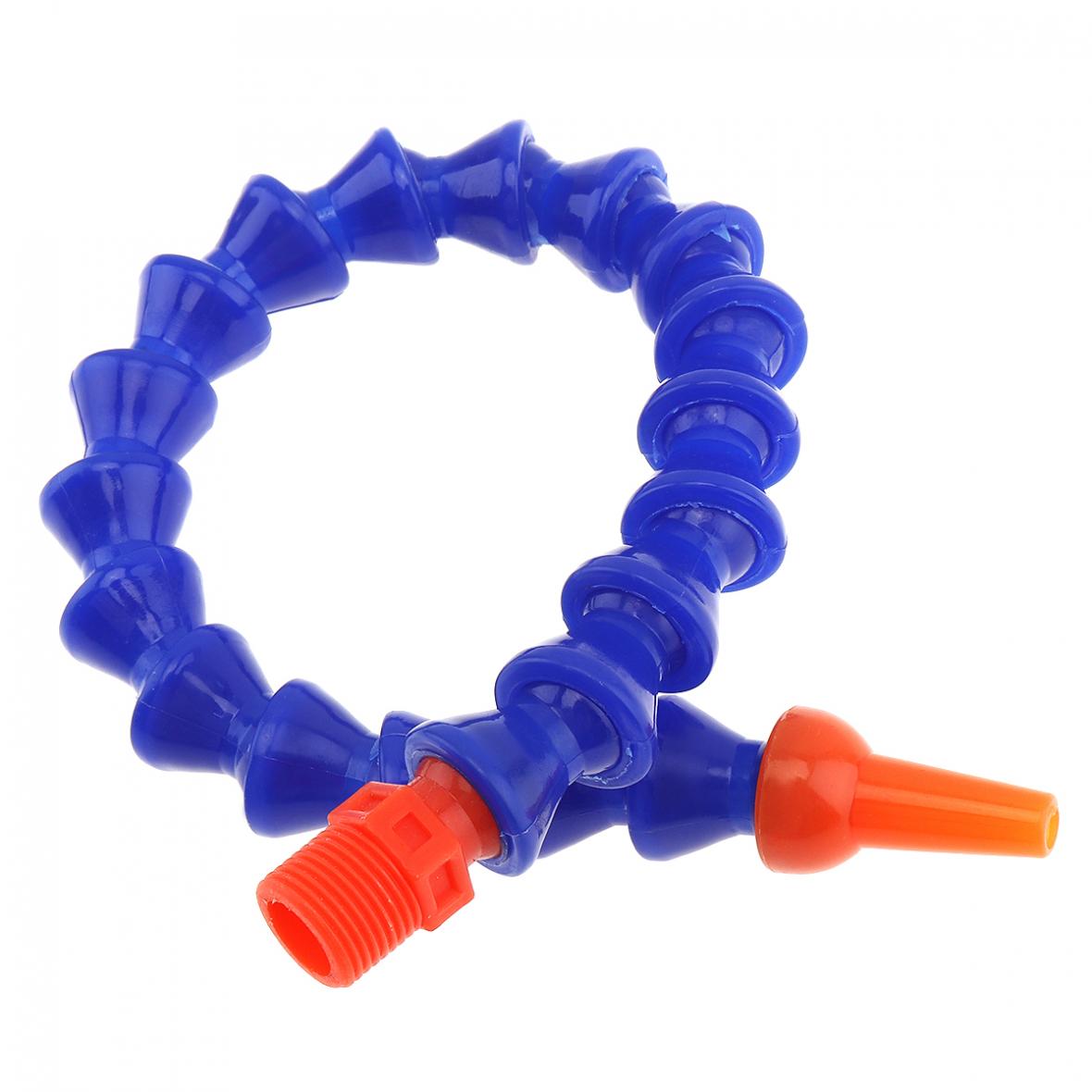 1/4 Inch 300mm Plastic Flexible Water Oil Cooling Tube with Round Head Nozzle for CNC Machine / Milling /Lathe