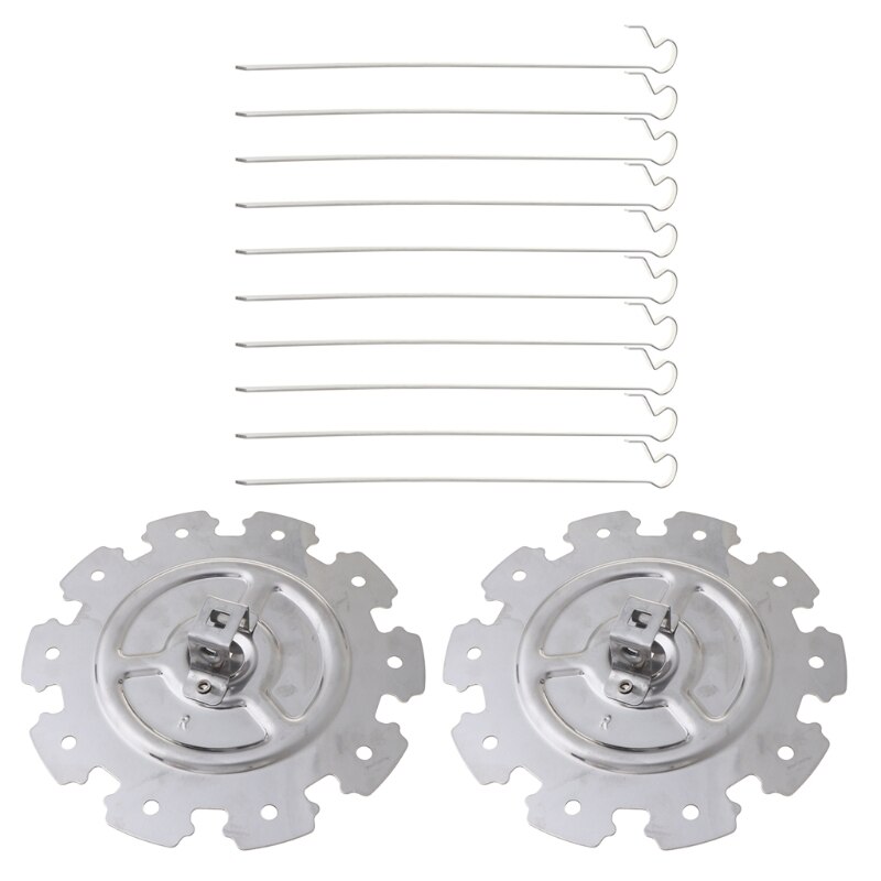 Bbq Grill Kooi, Stalen Metalen Rotisserie Spiesjes Naald Kooi Oven Kebab Maker Grill Rvs: S