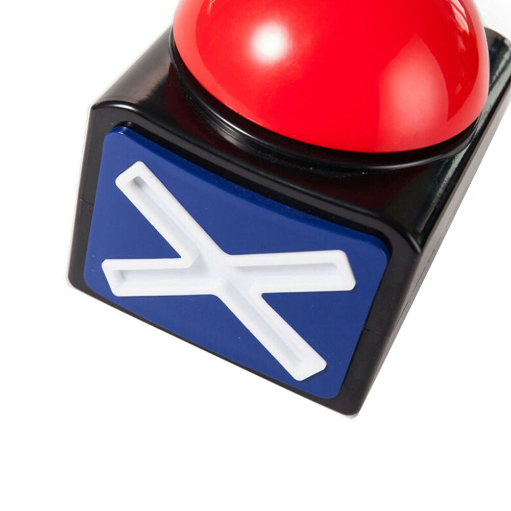 1Pc Prank Trivia Quiz Game Antwoord Buzzer Abs Got Talent Fun Alarm Knop Luid Speelgoed Ring Geluid Licht Verlichten stress Joke