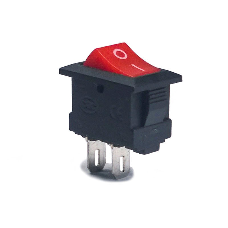 10 pcs/lot KCD1 15*10mm 2p Boat Rocker Switch Single Pole SPST Snap-in on off Power switch Position 3A/250V