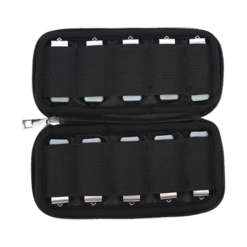 Storage Protective Case USB Durable Organizer Travel Flash Drives Zipper Portable Shockproof Holder Dustproof U Disk Bag: M