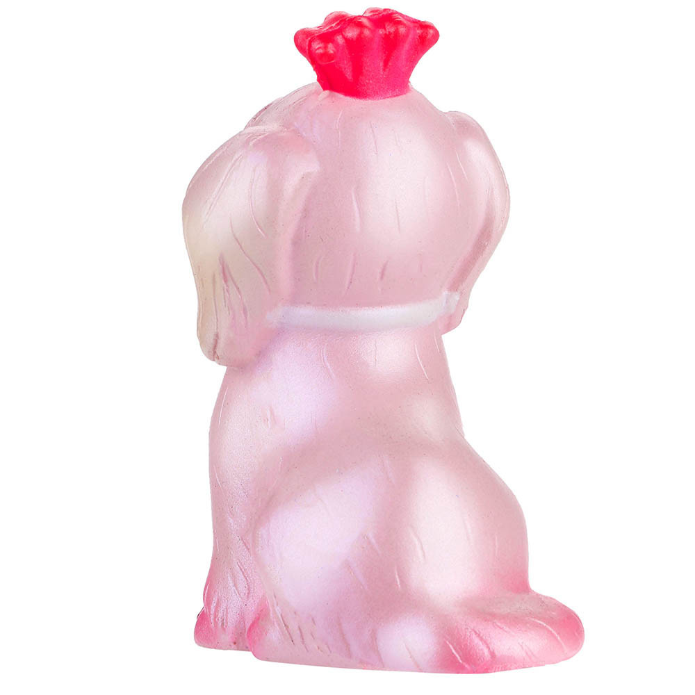 Squeeze Stress Reliever Pink Pet Dog Slow Rising Toys Decompression Slow Rebound Toy Mood Pressure Relief Toy #A