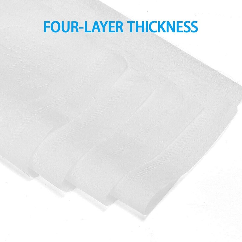 18 rollen Natürliche Haushalts Wc Papier, Super Weiche Papier Handtücher, 3 Ply Hand Bad Tissue Haut-Freundliche