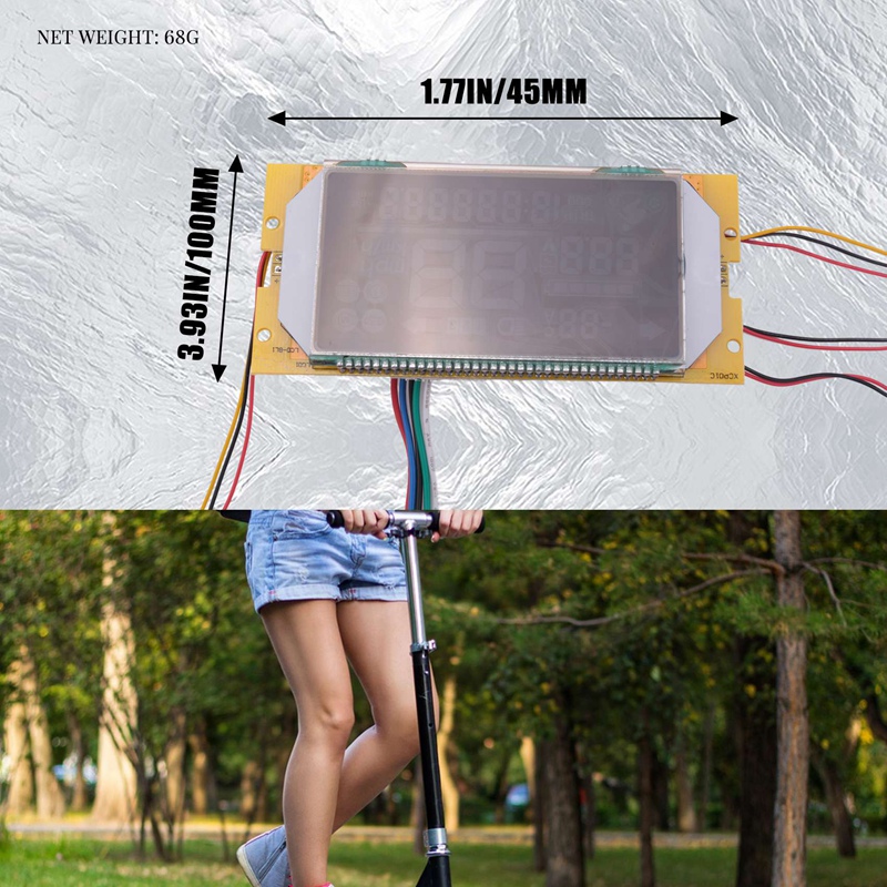 36V Elektrische Scooter Display Lcd-Scherm 8 Inch Elektrische Scooter Vervanging Accessoires Geschikt Voor Kugoo S1 S2 S3